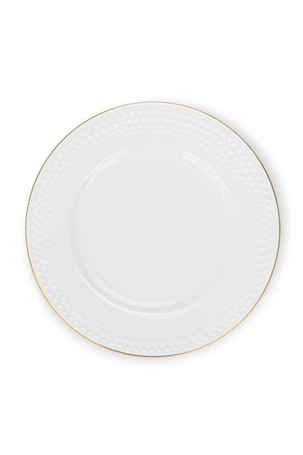 2-Piece Plates Noemi Series 20cm Fine Bone China