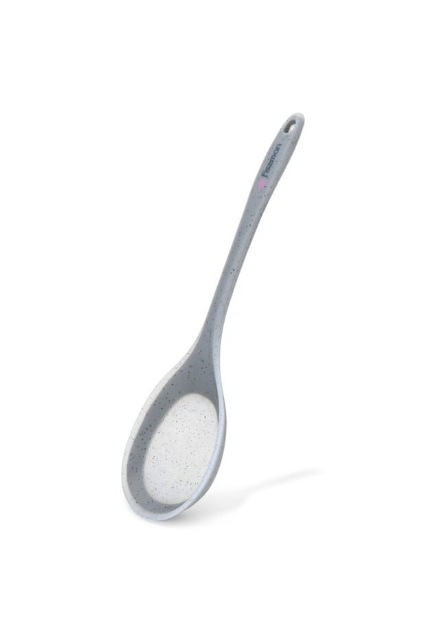 Slotted Spoon Mauris Grey 34cm (Nylon + Silicone)