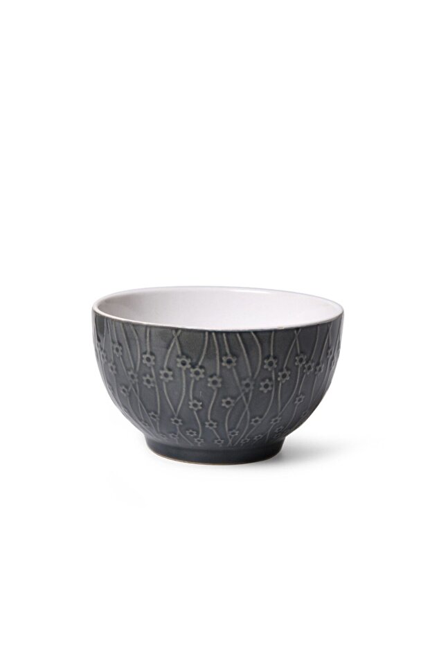 Bowl 14cm/640mlGrey Ceramic