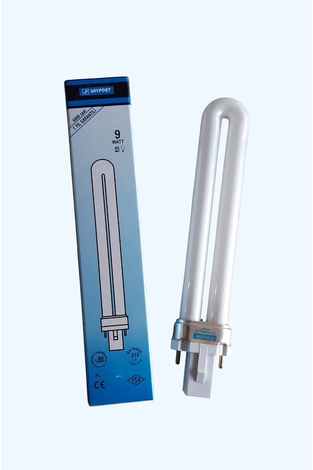 9 Watt PLS AMPUL 2 pin g23 duy (günışığı) - 1