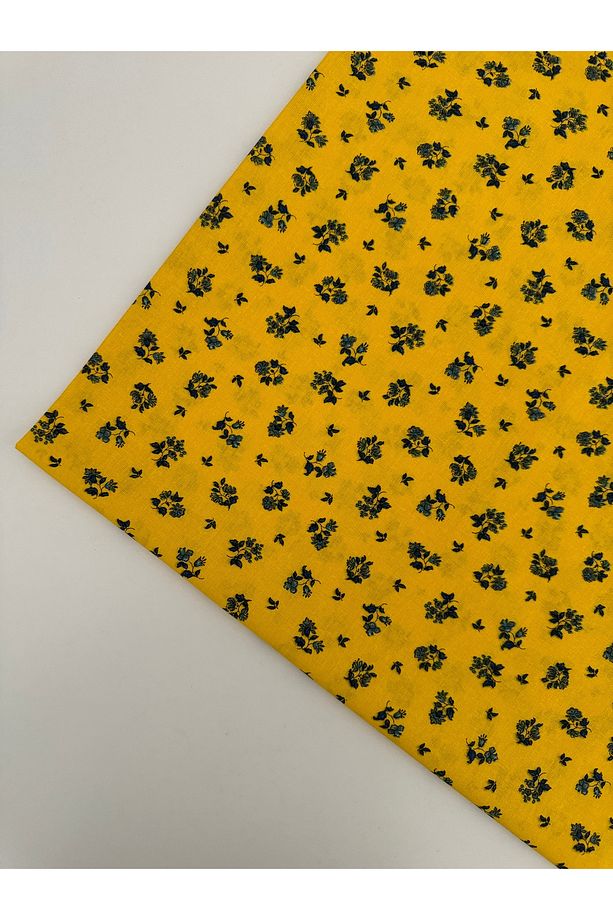 %100 Pamuk Desenli Poplin Kumaş - En: 160cm - 3