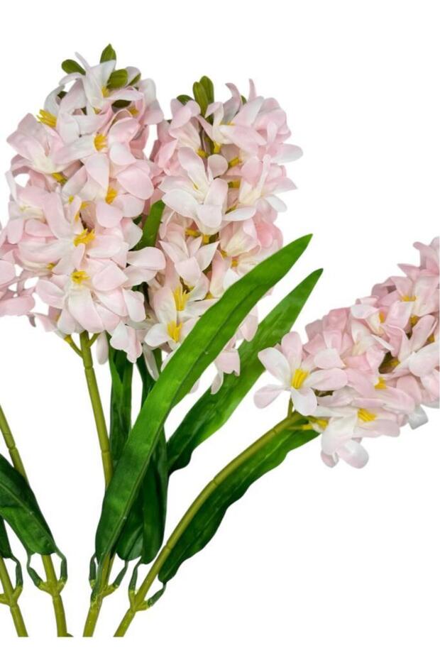 Yapay Çiçek Sümbül Demeti Pembe 55*40cm 1.Kalite - 4