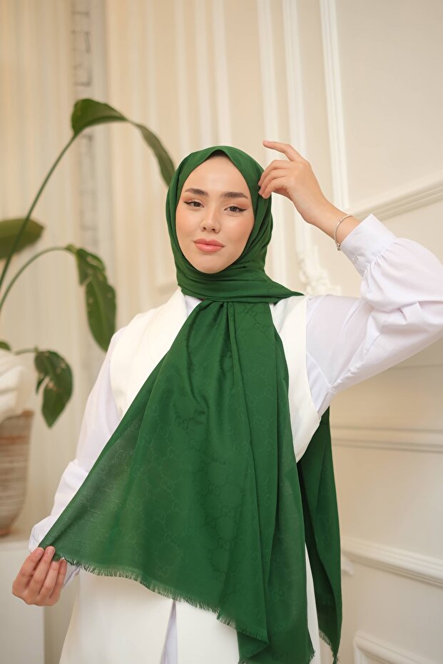 الزمرد منقوشة G شال - 2