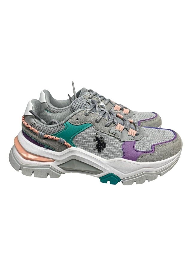 Vincent Wmn Sneakers Gray Walking Shoes