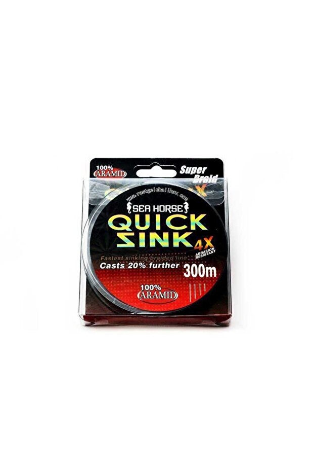 Quick Sink 0.25 mm 300m 4X Silk Fishing Line