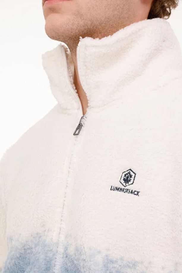 ML MICRO 6FLEECE-2LE 4PR Ekru Erkek Mont - 4