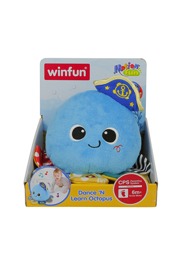 Interactive Octopus Toy For Babies, - 1