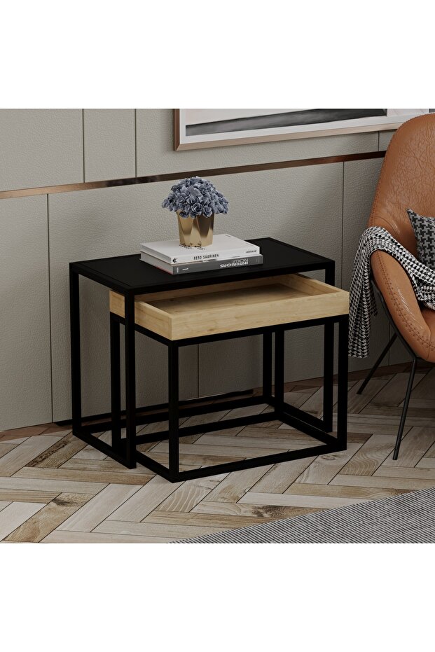 ARYU YAN İKİLİ SEHPA - 1