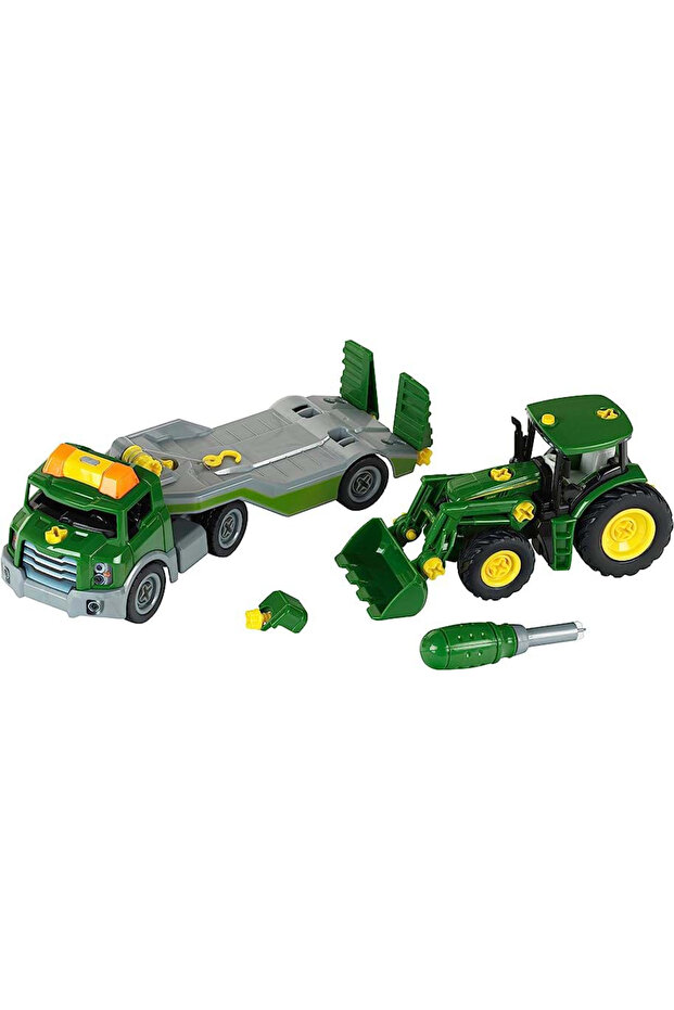 John Deere Tractor Trailer Construction Set - Skill Set - 3