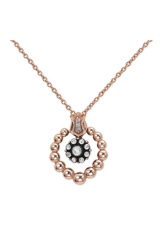 Elmas Lale Kolye - 1