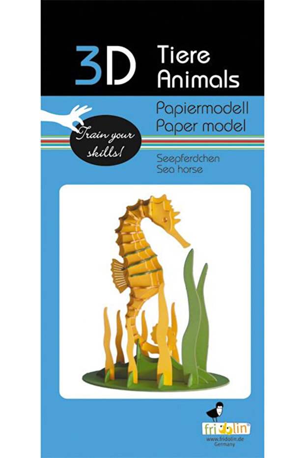 Model 3D, Căluț de mare - 4