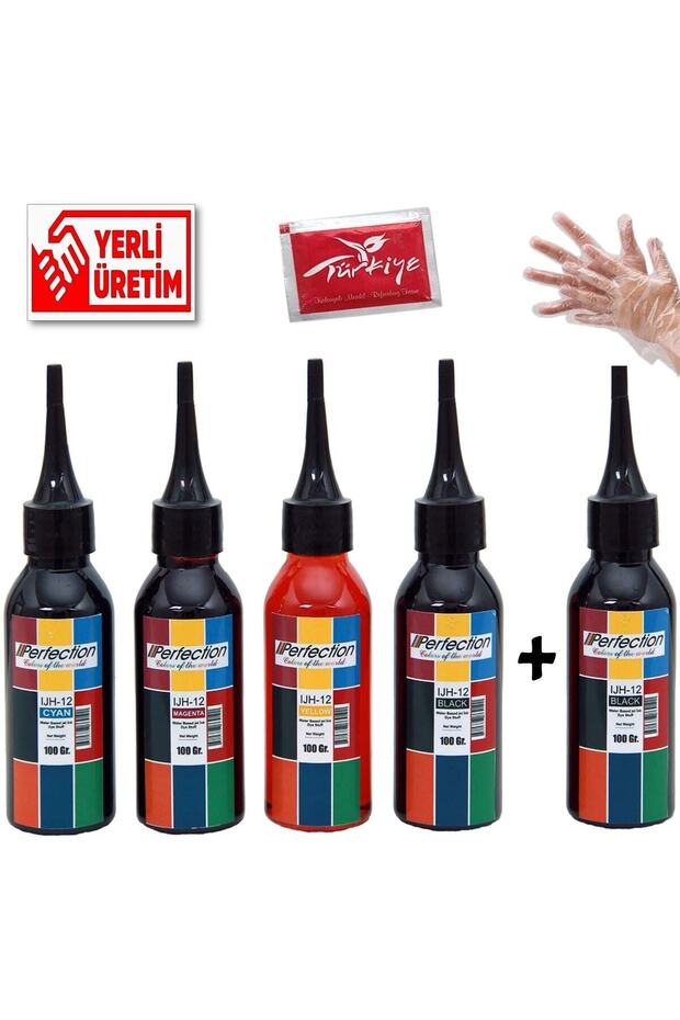 Brother Btd60bk Bt5000cmy Uyumlu Mürekkep Seti? 5 X 100 Ml - 1