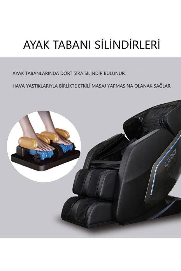 R9s Masaj Koltuğu (SİYAH) - 4