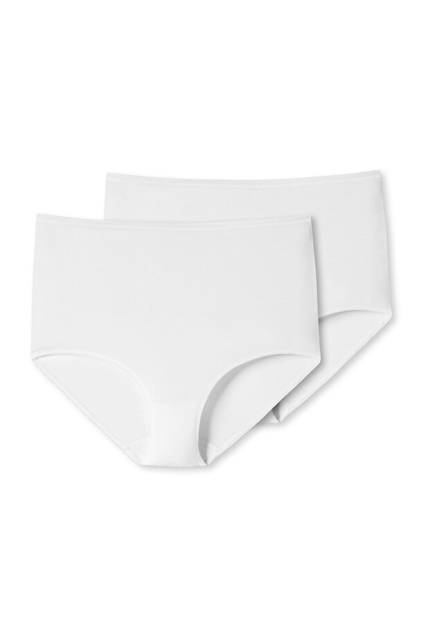 Women's briefs 2-pack - Maxi, underpants, Cotton Stretch 95/5, plain - 4
