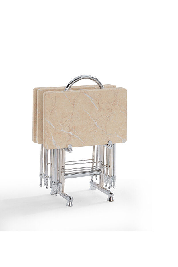 Orkide 4'lü Çanta Sehpa - 1