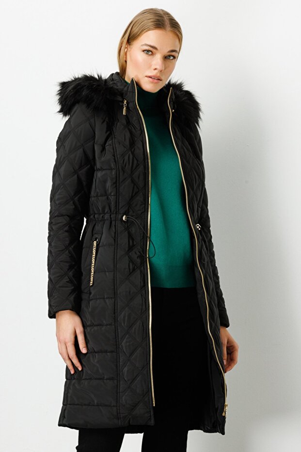 Kapişonlu Kapitone Kaban - 2