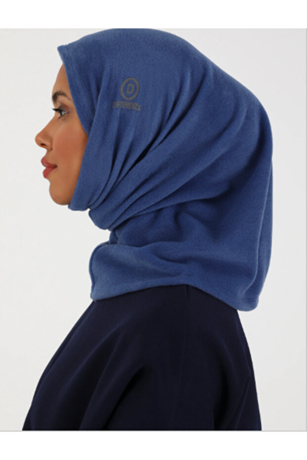 Termal Polar Spor Tesettür Bone - İndigo - 5
