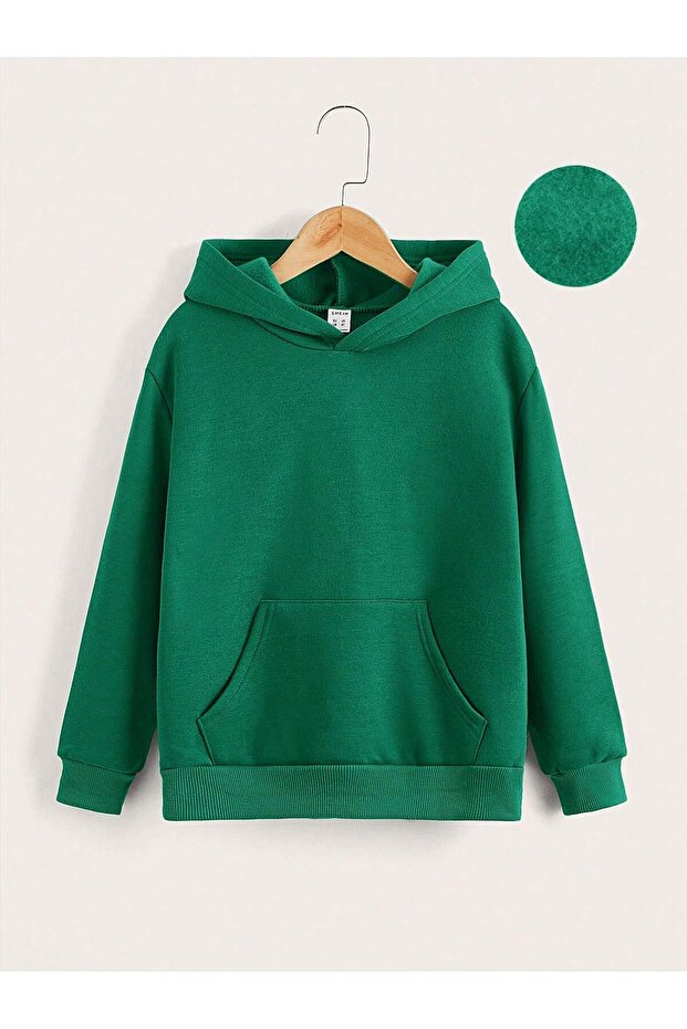 سويت شيرت بقلنسوة أساسي - تصميم أنيق ومريح - 1