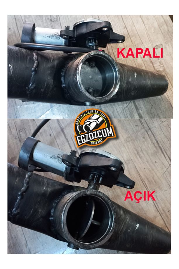 TOFAŞ Şahin / Kartal / Doğan uyumlu motorlu UZAKTAN KUMANDALI warex egzoz eksoz - 3