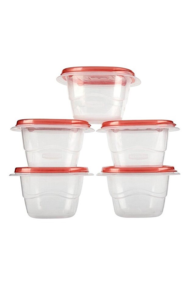 حاوية مربعة مكونة من 5 قطع - 1