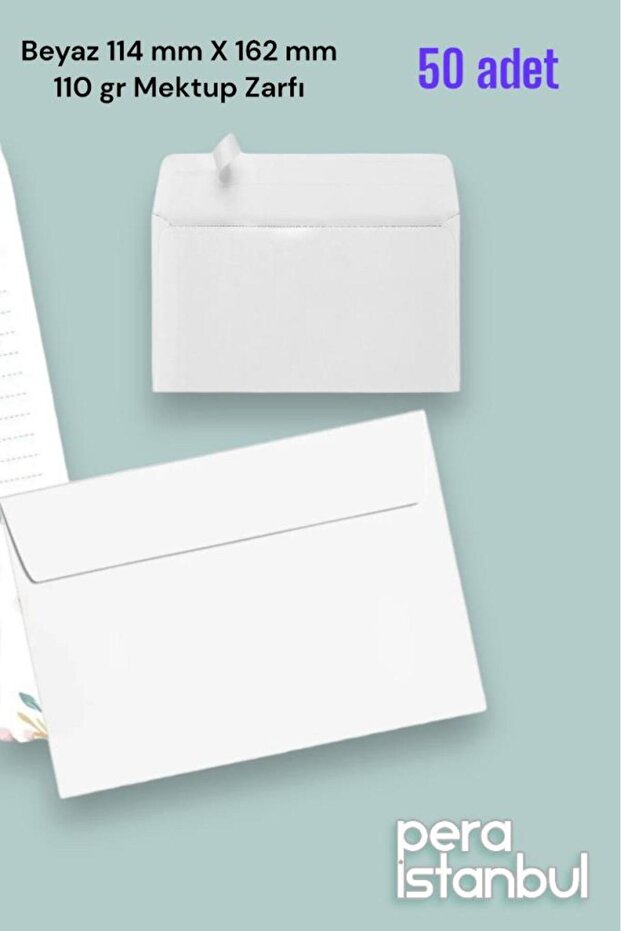 50 Pcs 114X162 mm White Invitation Luxury Greeting Card Letter Seal Wallet Large Capacity Bag Envelope