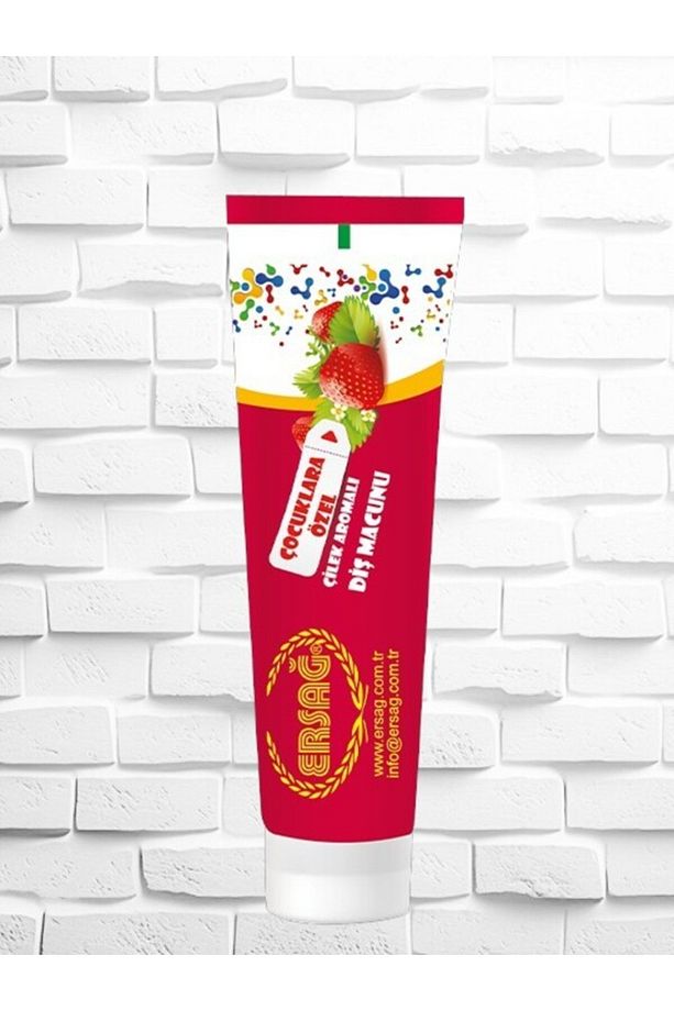 ÇOCUKLARA ÖZEL ÇİLEKLİ DİŞ MACUNU 75 ML - 1