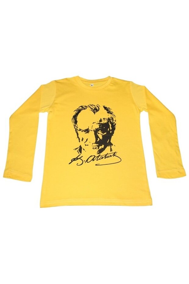 Ataturk Printed T-Shirt Long Sleeve