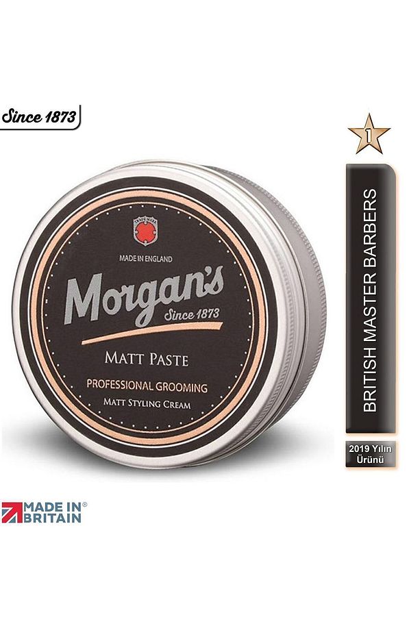 Morgan's Matt Paste Styling Cream - Mat Bitiş Şekillendirici Krem 75 ml - 3