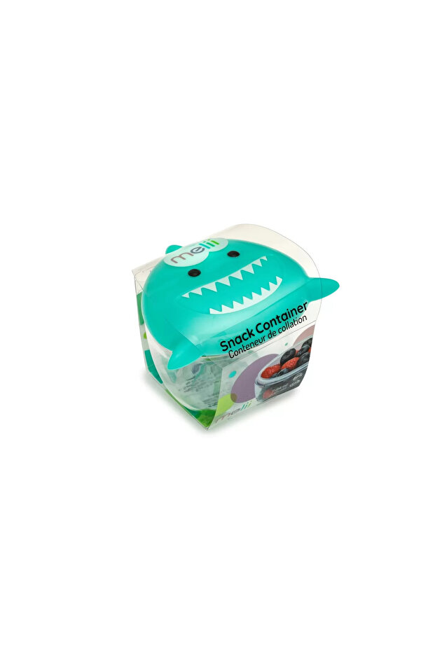 Melii Snack Container Turquoise Shark
