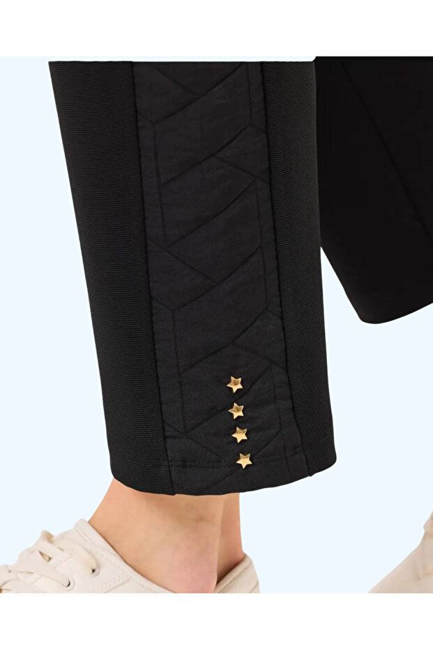 ELASTİK BEL PAÇADETAYLI EŞOFMAN ALTI - 2