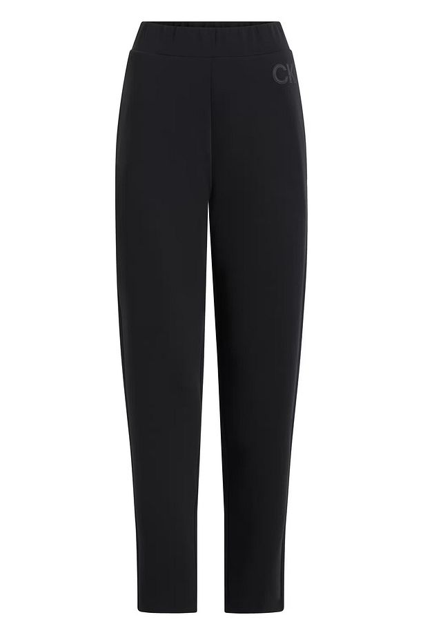 Kadın Yüksek Bel Pamuklu Slim Fit Dar Paça Siyah Eşofman Altı K20K207945-BEH - 6