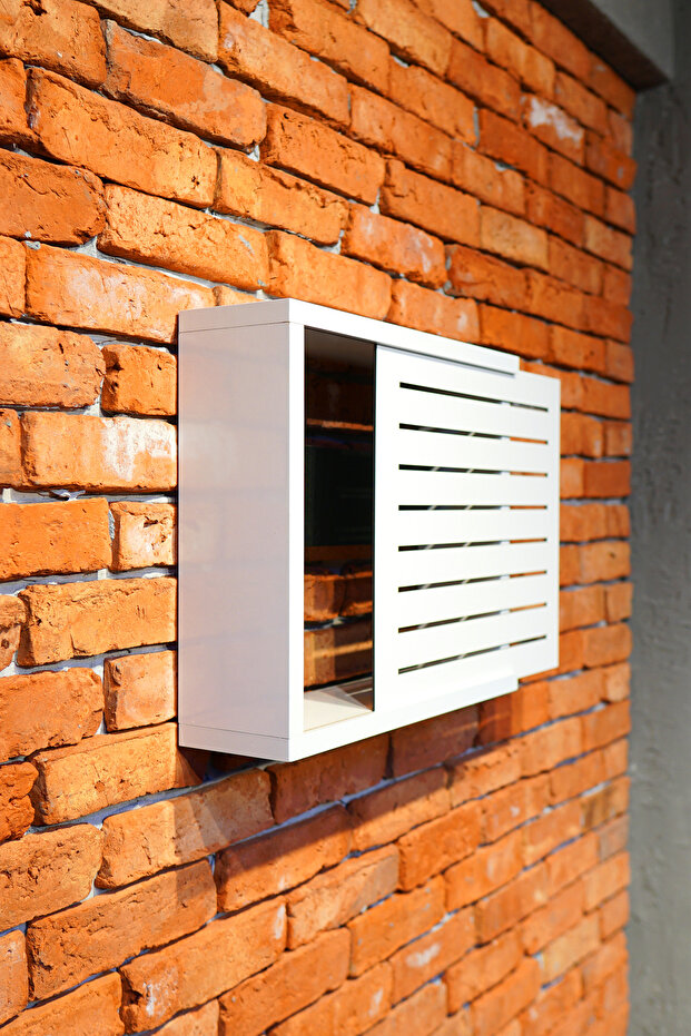 Doğan Life Modem Saklama Kutusu Sürgülü Model Yana Açılır 35y X 40g X 11d Çizgili Beyaz - 2