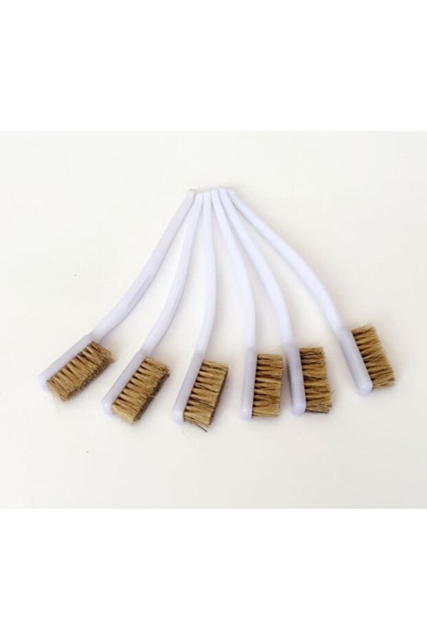 White Handle Cleaning Brush - Multi-Purpose - 3