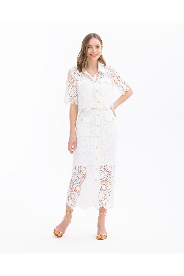 Dantel Kalem Etek - 1