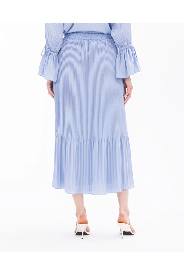 Pliseli Maxi Boy Etek - 8