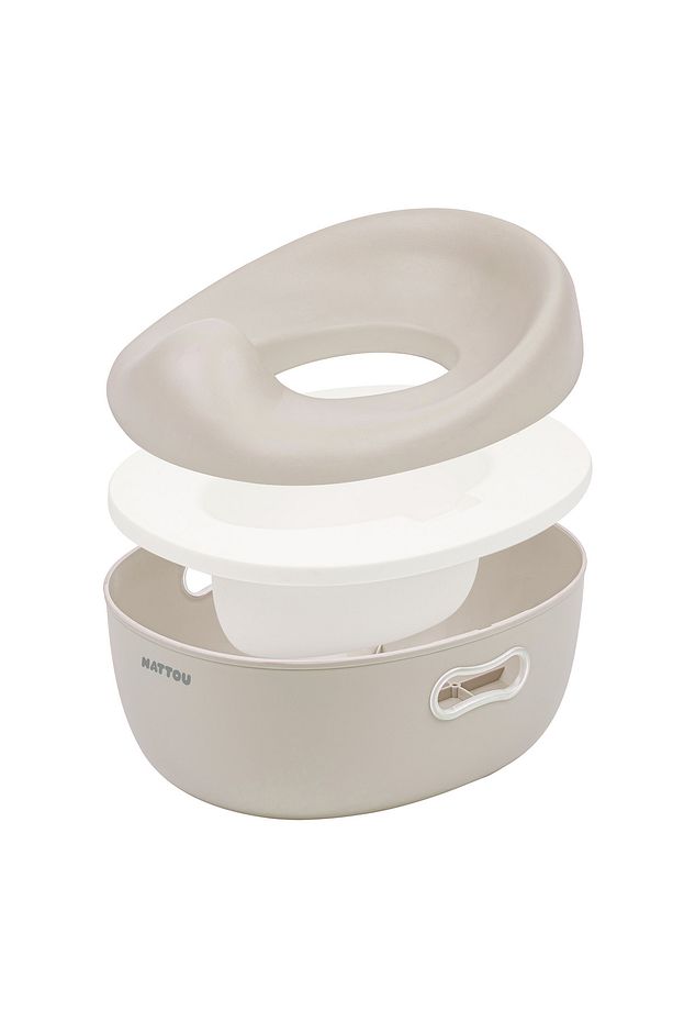 Potty Care 3 In 1 Lazımlık Oturak Ve Tuvalet Adaptörü - Bej - 3