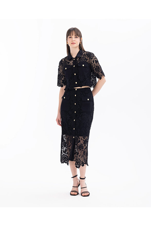 Dantel Kalem Etek - 1