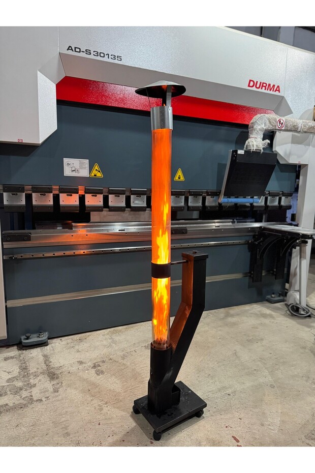 PELET SOBA ISI CAMLI TEKERLEKLİ A KALİTE - 6