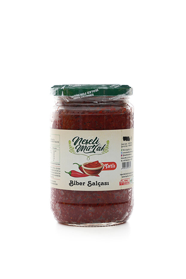 Yeni Sezon Biber Salçası Tatlı 695 Gr - 3