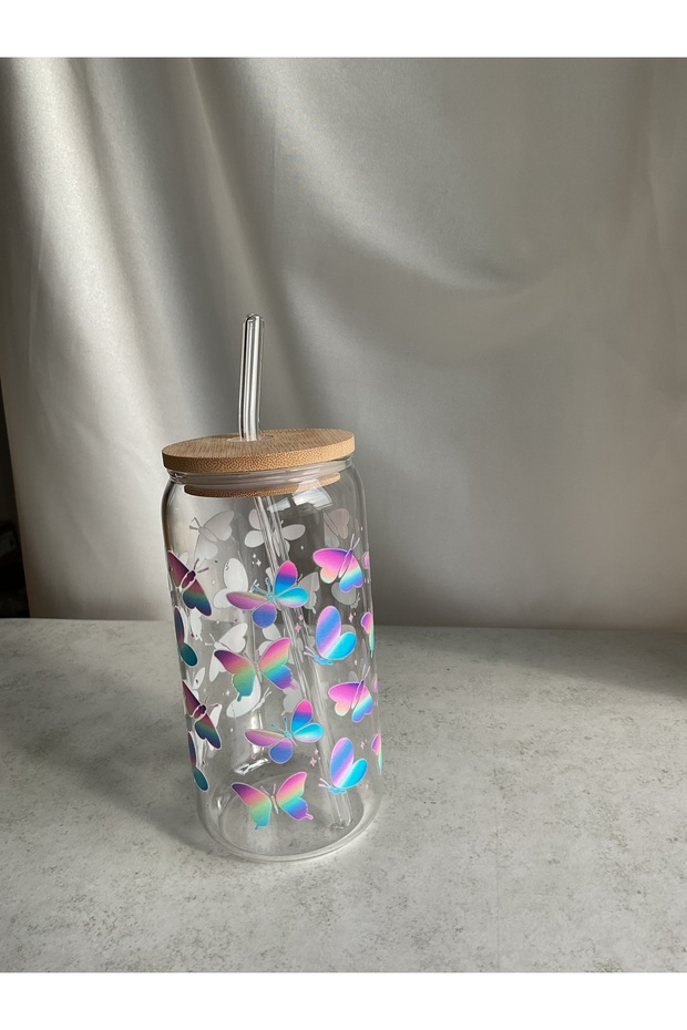 Sevimli desen kahve-smoothie bardağı - 2