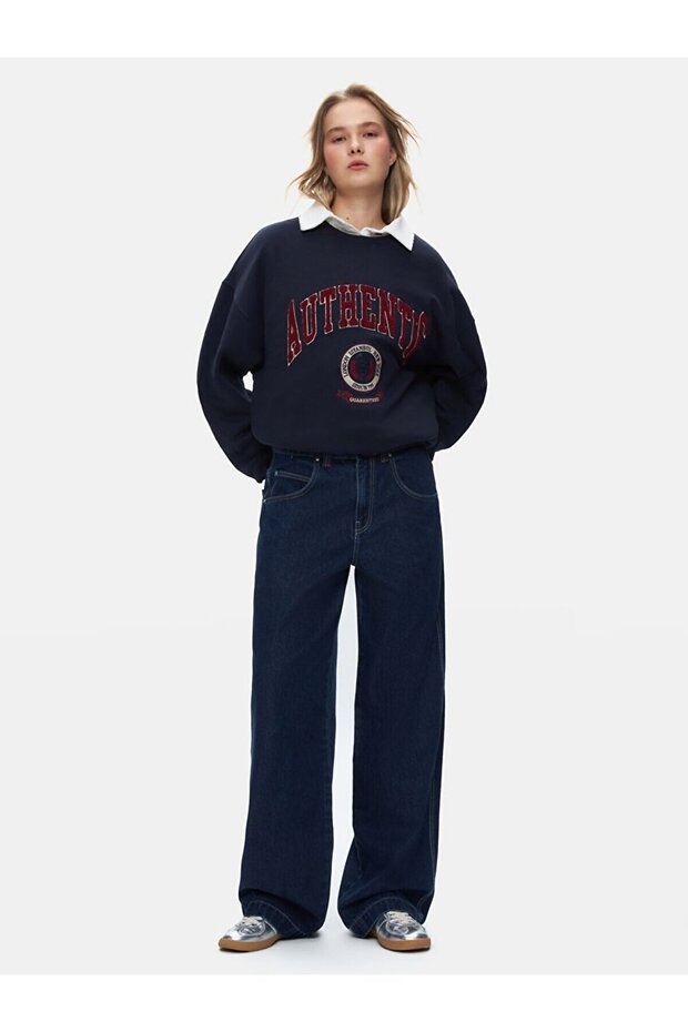 Arıa Baggy Jean Trousers