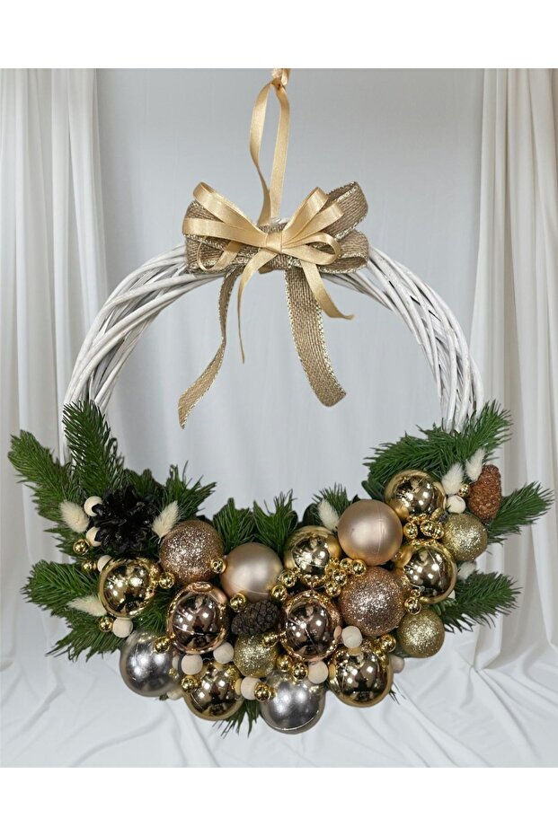 Gold Toplar Şık Kapı Süsü - 3