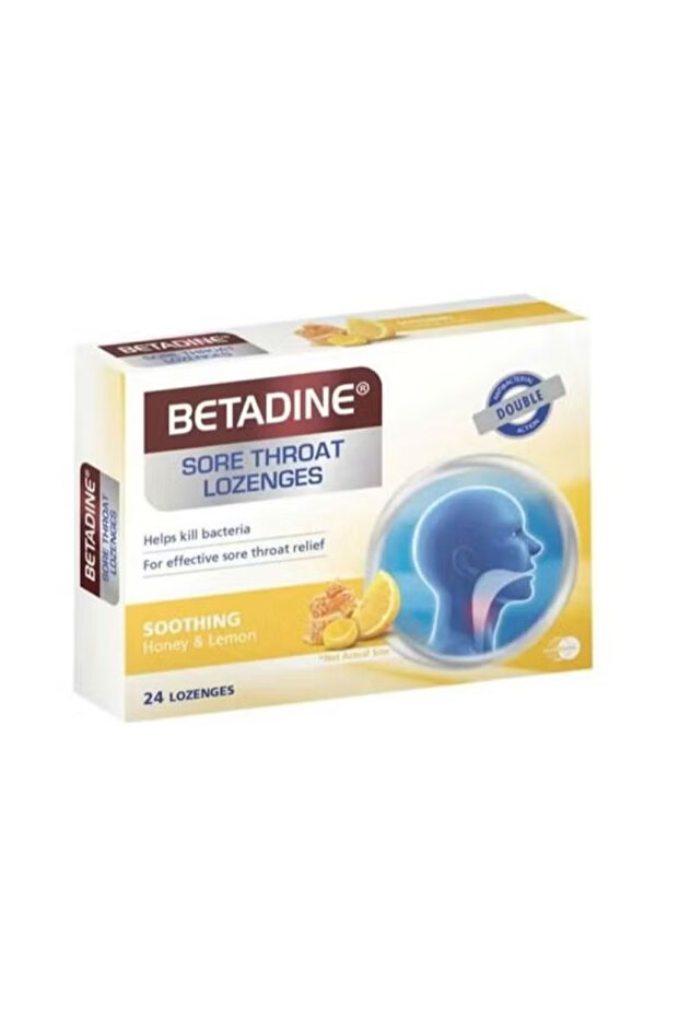 Sore Throat Lozenges Honey & Lemon 24S