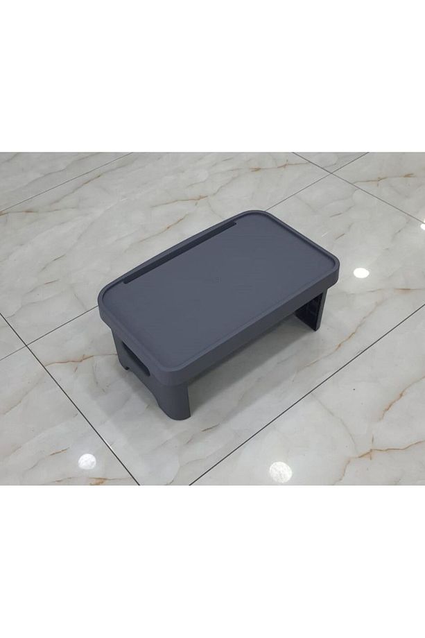 Katlanabilir Pratik Çok Amaçlı Ders Çalışma Masası Yatak Keyif Laptop Sehpası - 5