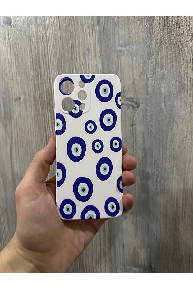 Xiaomi Redmi 12 Compatible Camera Protected Patterned Case - 1