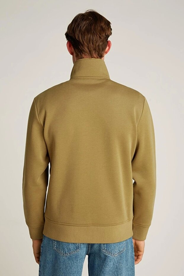 LOGO TAPE ZIP THROUGH Erkek Eşofman Üstü J30J326778-LFF - 3