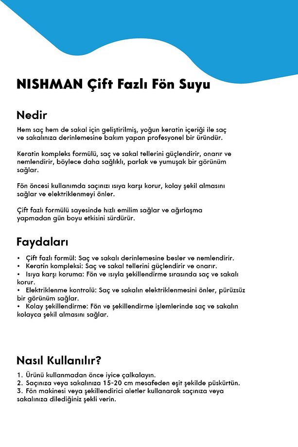 İki Fazlı Saç Ve Sakal Conditioner - Keratin 400 ml - 5