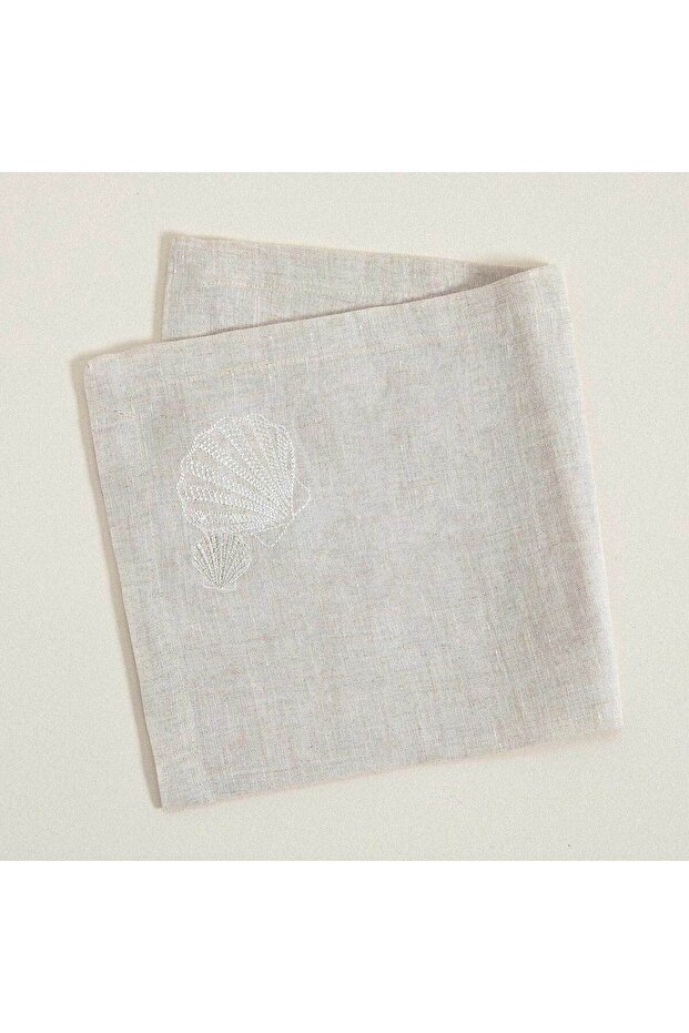 Cozza Peçete 45x45 cm Natural - 1