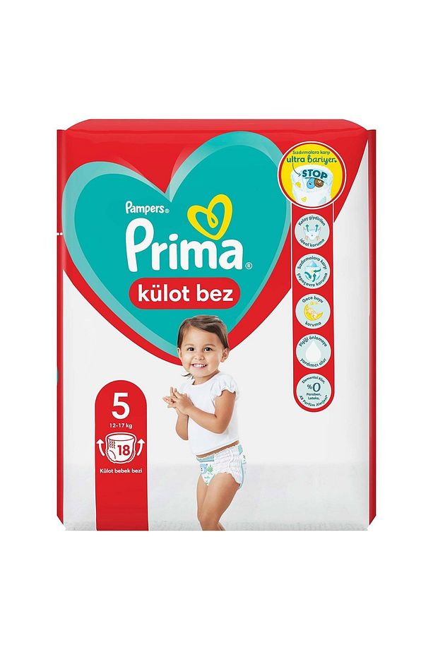 Külot Bebek Bezi 5 Beden 18 Adet Junior Tekli Paket - 2