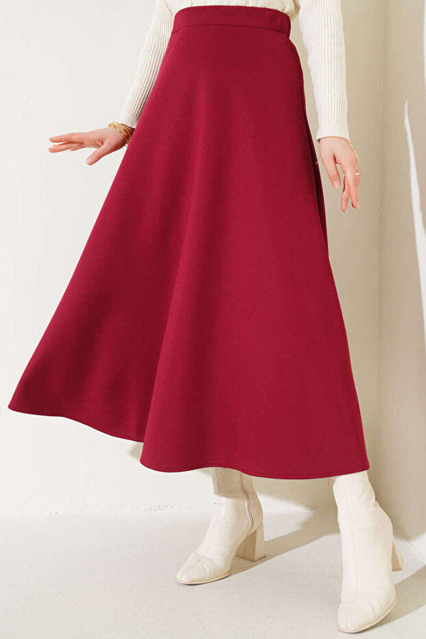 Women's Long Scuba Skirt